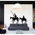  Vinilo Decorativo Don Quijote y Sancho Panza 01534