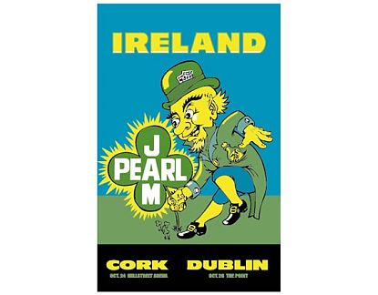 Sticker adhesivo de vinilo Pearl Jam Ireland 01676