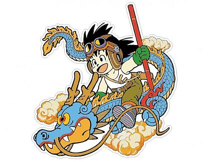 Sticker de Vinilo troquelado Songoku 3 01168