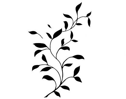 Vinilo Decorativo Floral - vinilos decorativos de pared arboles, vinilos decorativos ramas arboles, vinilos decorativos naturaleza 01776
