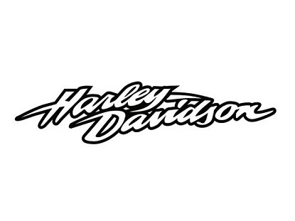  HARLEY DAVIDSON - Vinilo decorativo de corte - Decoraciones motos Harley Davidson 07615