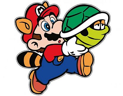  Sticker Adhesivo Super Mario Bros Mario pegatinas gaming, vinilo bartop, maquinas bartop 0854