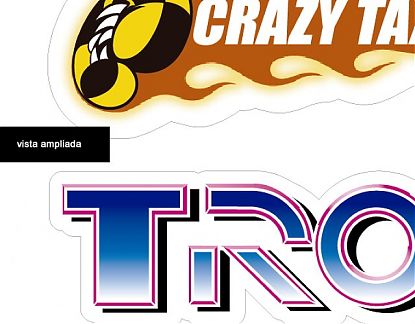  Stickers Consolas y Videojuegos Colección de logos 7 - vinilos personalizados BARTOP - vinilos para maquina arcade 01135