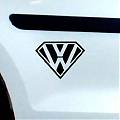  Pegatina de vinilo para decorar vehículos Volkswagen 06084