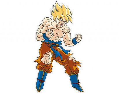 Adhesivo de vinilo troquelado Dragon Ball Z 3 02055