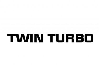  Vinilo adhesivo para coches Twin Turbo 06054