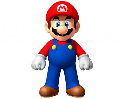 Sticker troquelado Super Mario 3DS - Mario 02138