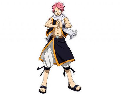 Sticker de Vinilo natsu dragneel - Fairy Tail 02045