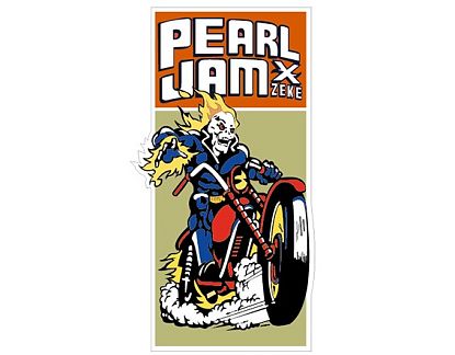  Sticker adhesivo de vinilo Pearl Jam Ghost Rider 01672