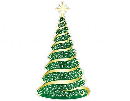  Sticker de Vinilo Árbol de Navidad 8 02022