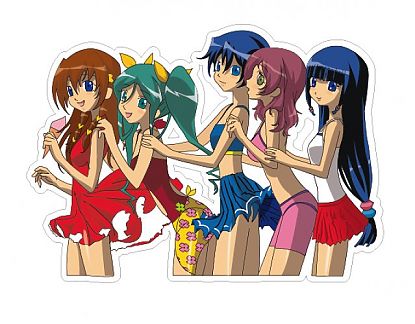 Sticker adhesivo de Vinilo Manga 01067
