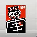  Sticker adhesivo de vinilo Pearl Jam Riot Act King Skull 01679