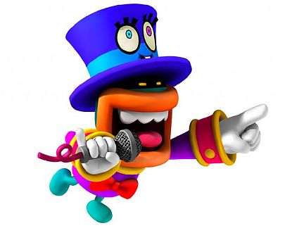 Sticker troquelado de vinilo Super Mario 3DS - Mic 02139