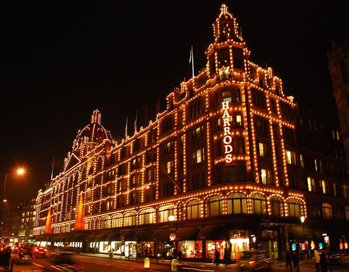 compras navideñas en Londres - Harrods