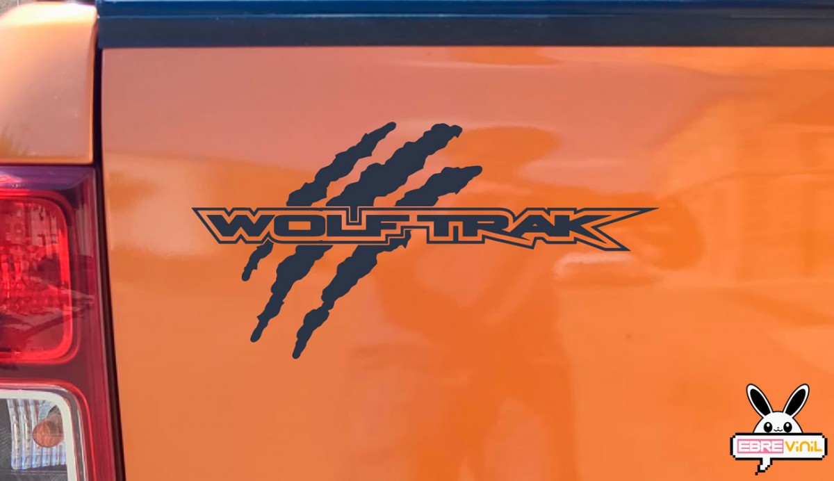 adhesivos coches Ford Ranger Raptor WOLF TRAK