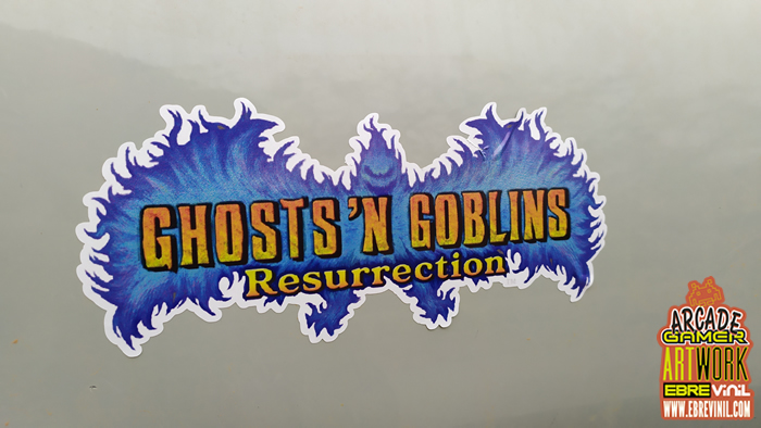 ghosts goblins arcade decoraciones bartop