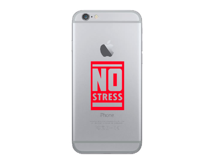 Adhesivos en vinilo adhesivo para móviles y tablets "no stress" 04424
