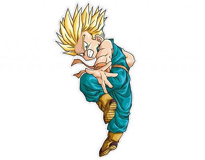  Adhesivo de vinilo troquelado Dragon Ball Z 2 02054