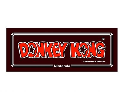  Adhesivo Donkey Kong 3 - vinilos para kit mueble bartop light - vinilo para bartop - vinilos bartop comprar 03305