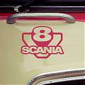  Vinilo adhesivo camiones y vehículos SCANIA V8 - pegatina SCANIA V8 08084