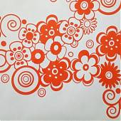 Alegría en las paredes con este divertido vinilo floral