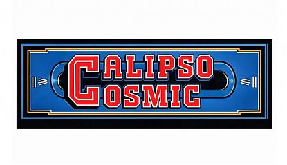  Marquesina Calypso Cosmic – Gráfica Adhesiva para Máquina Recreativa (1985) 010034