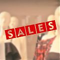  SALES - Vinilo adhesivo especial escaparates tiendas de ropa, moda y calzado - Vinilos translucidos escaparates 07139