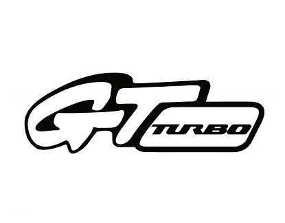  Pegatina para decoración de automóviles GT Turbo 04233