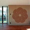  Vinilo Abstracto decoración de paredes intertwined 01950