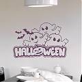  Vinilo decorativo Halloween Fantasmas y murciélagos 05436