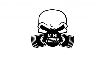  Pegatina Cooper - Vinilo adhesivo MINI COOPER - stickers mini cooper - Nuevo Pegatinas Para Mini Cooper 08224