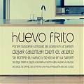  Vinilo Adhesivo Cocinas Huevo Frito - vinilos para pared - vinilos para pared cocina 02805