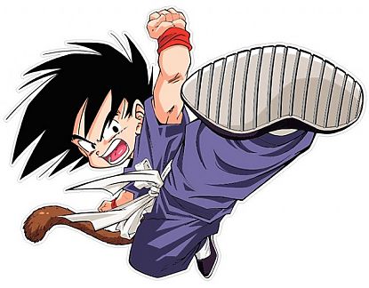  Sticker de Vinilo Bola de Dragón Z Goku 12 02038