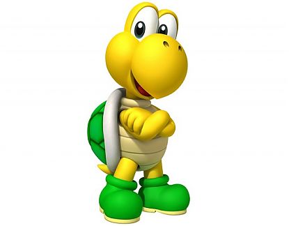  Sticker de Vinilo Koopa Troopa - Super Mario 01836