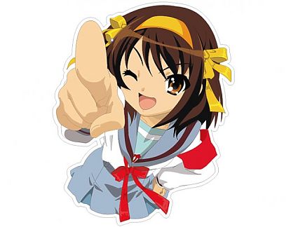  Sticker adhesivo de Vinilo Manga Melanholia 01069
