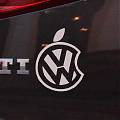  Vinilo adhesivo Volkswagen Apple - Pegatinas, stickers, adhesivos de vinilo para vehículos Volkswagen 07457