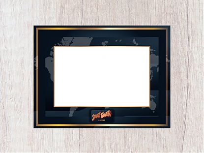  Decoraciones monitor - pantalla muebles BARTOP ARCADE - Street Fighter Gold 07495