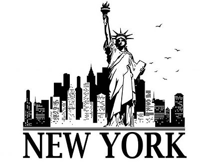  Vinilos Adhesivos Ciudades New York vinilos decorativos para ventanas, vinilos decorativos adhesivos, vinilos decorativos de pared  03993