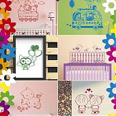 Vinilos infantiles, la decoración más original para los niños de la casa