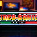  Marquesina Video Sonic Deluxe 28 – Vinilo Adhesivo para Máquina Recreativa 010038