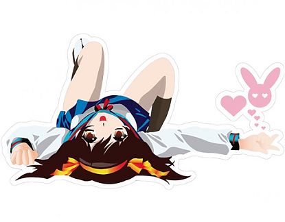  Sticker adhesivo de Vinilo Manga Mel 01068