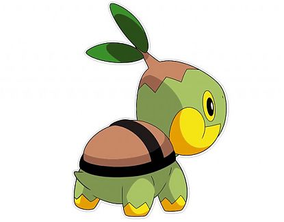  Pegatina de Vinilo adhesivo troquelado  Turtwig - Pokémon 02080