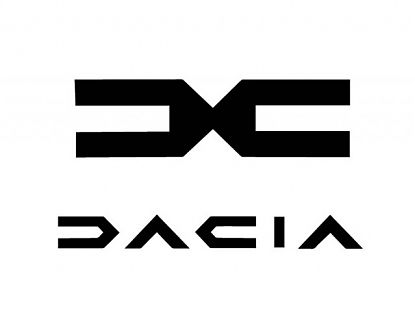  Vinilo adhesivo con el nuevo logotipo de DACIA - pegatinas, stickers, adhesivos DACIA 07858