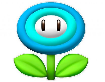  Pegatina troquelada de vinilo Super Mario 3DS 7 02136