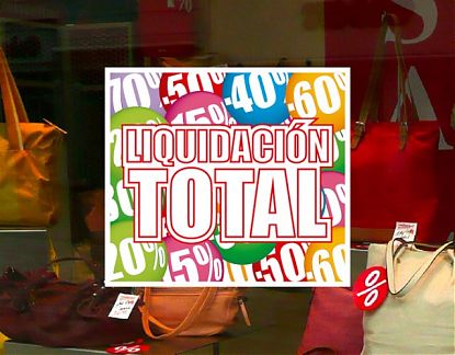  Decoración de escaparates en tiendas y comercios LIQUIDACIÓN TOTAL 06816
