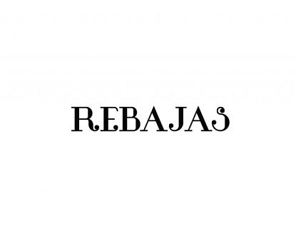  Rótulo en vinilo adhesivo para la campaña de REBAJAS - vinilos para escaparates - vinilos para cristales - adhesivo vinilo 06208
