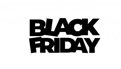  Vinilo BLACK FRIDAY para escaparates y cristales - Adhesivo de corte 010055