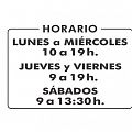  vinilo adhesivo de corte para pegar desde el interior color blanco medidas de 20x13.3 cm.