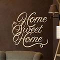  Vinilo decorativo de pared HOME SWEET HOME 07548
