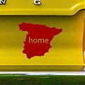  Vinilo adhesivo con la silueta de España para decorar coches, cascos y motos 